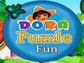 Dora Puzzle Fun խաղալ օնլայն