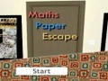 Maths Թուղթ Escape խաղալ օնլայն