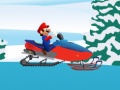 Snowmobile Mario խաղալ օնլայն