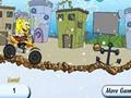 Spongebob Snow Motorbike խաղալ օնլայն