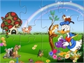 Donald Duck: Puzzle խաղալ օնլայն